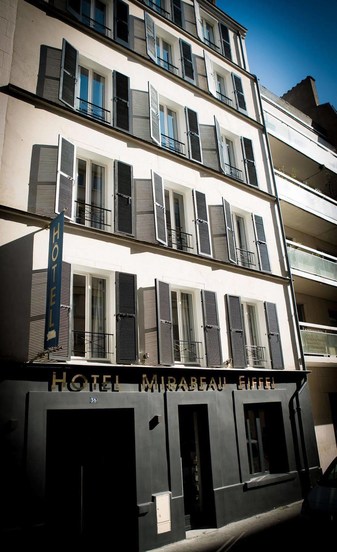 Hotel Mirabeau Eiffel Paryż Zewnętrze zdjęcie