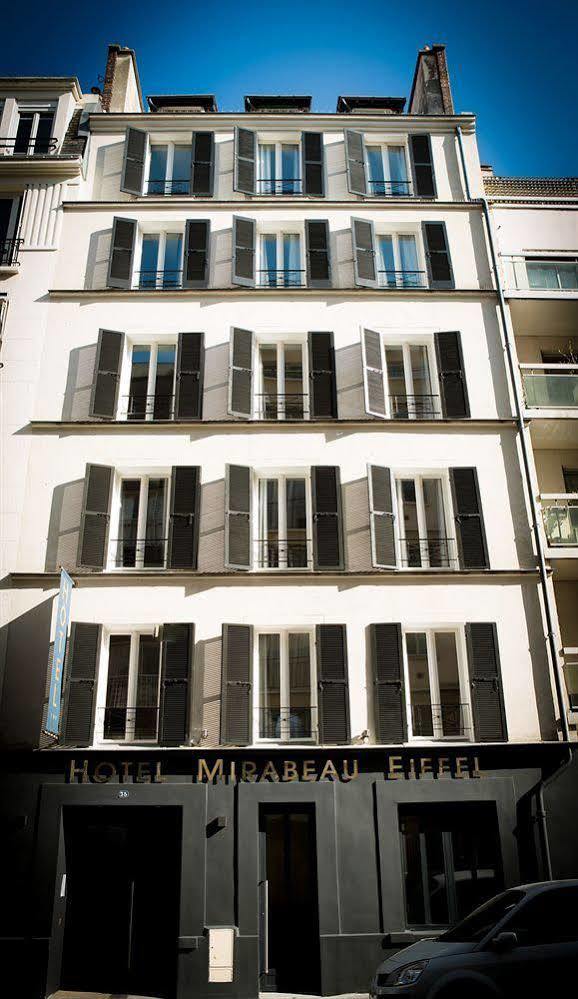Hotel Mirabeau Eiffel Paryż Zewnętrze zdjęcie